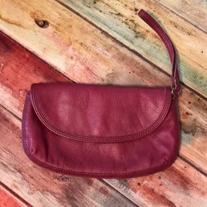 Lucky brand leather wristlet